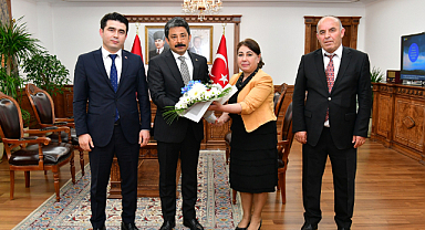 Çevre Haftası'nda Kırşehir Valisine Ziyaret