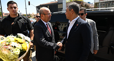 Özgür Özel Kırşehirdeydi